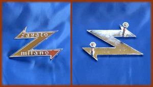ZAGATO MILANO - 1 Emblema insignia logo 3°serie cromado - Imagen 1 de 1