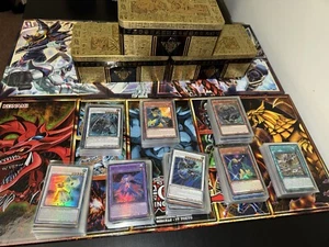 YUGIOH 50 Cards including Shiny Holo /Rares COLLECTION Bundle (Sleeves included) - Picture 1 of 2