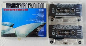 AUSTRALIAN REVOLUTION Twin Cassette COMPILATION Kelly SUNNYBOYS  CHURCH Minogue  - Picture 1 of 3