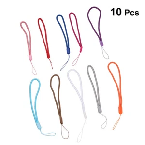 10 PCS Handyriemen Schlüsselanhänger Armband Handgelenk Lanyard Für Telefon - Zdjęcie 1 z 12