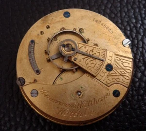 Antiguo Reloj Bolsillo Waltham Años 18 Grado 1 Modelo 1883 Movimiento - 1906 - Imagen 1 de 3