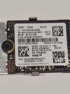 Samsung PM9M1 128 GB, M.2 PCIe NVME unità a stato solido - formato MZ-9L41280 2232 - Foto 1 di 3