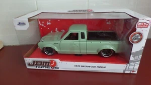 1972 Datsun 620 Pickup in Green - 1:24 scale by Jada JDM Turners - Picture 1 of 3