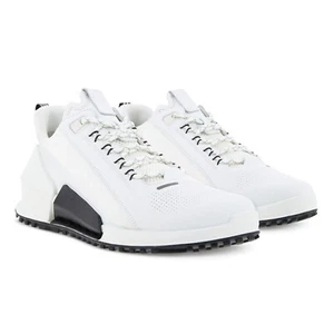 ECCO Sport BIOM 2.0 taglia 12-12.5 US/46 EURO sneaker uomo lusso bianco/nero - Foto 1 di 17