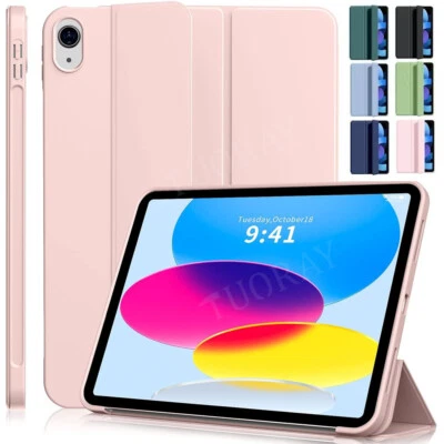 For iPad 11 10 9 8 7 6 5th Gen Air 6th 11 inch2024 Smart Tablet Case Stand Cover - Image 1 of 4
