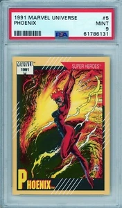 1991 Marvel Universe #5 Phoenix PSA 9 - Bild 1 von 2