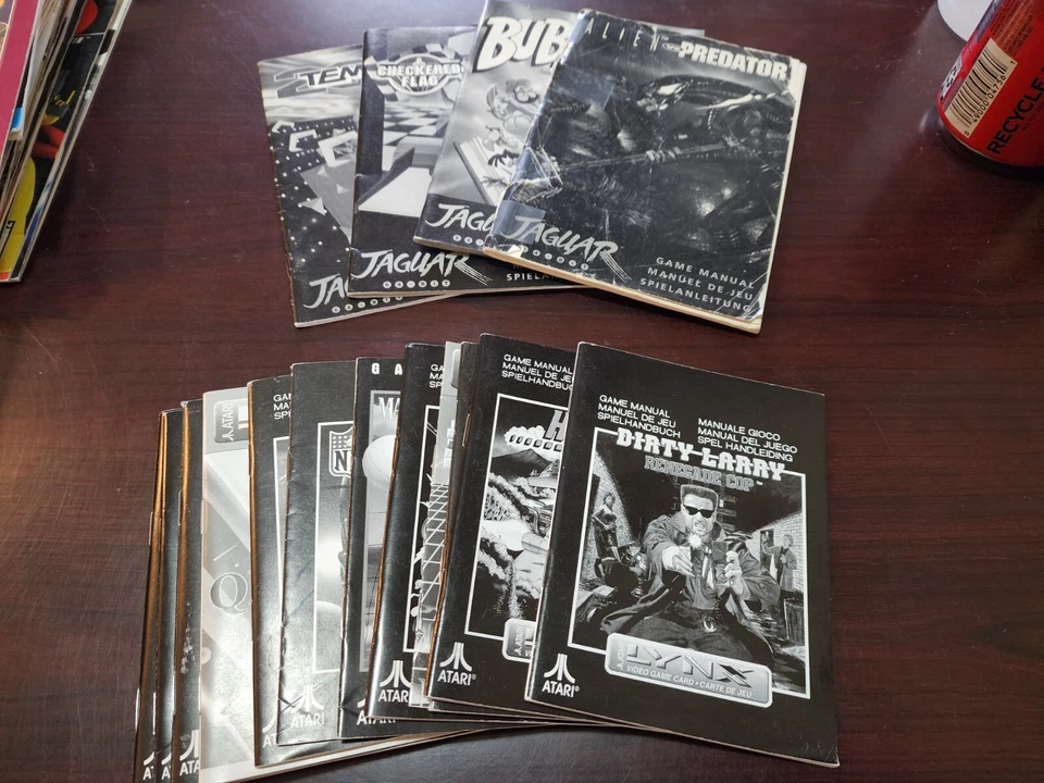 Atari Lynx and Jaguar Game Manuals *Only*, You Pick, complete your game! - Image 1 of 1