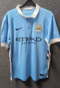 Camiseta local Nike Manchester City 2015/16 Reino Unido L LN142 FF 01 - Imagen 1 de 7