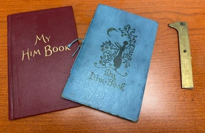 My Hims Book 1924 (2) First Kiss, First Crush 1 In U Of P  Rare Manuscripts - Image 1 of 4