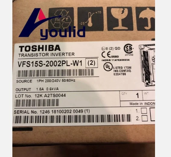 VFS15S-2002PL-W1 NEW TOSHIBA VECTOR INVERTER VFS15S2002PLW1 US Free tax - Image 1 of 1