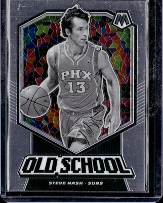 2019-20 Panini Mosaic #1 Steve Nash Old School - Image 1 of 2