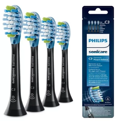 Philips Sonicare C3 Premium Plaque Defence Toothbrush Heads Set4, BK HX9044/33 - image 1 of 4
