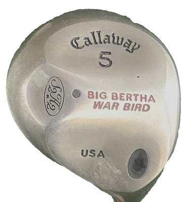 Callaway Big Bertha War Bird 5 Wood 19* RH Regular Graphite 41.5 New Mid Grip HC - Image 1 of 4
