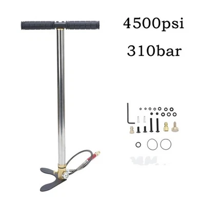 MARKENLOS Luftpumpe Air Gun Pump Airgun Hochdruck Handpumpe Faltbar Standpumpe PCP 4500psi