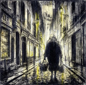 Andreas Noßmann Original "Im Glanz des späten Regen" - Picture 1 of 1
