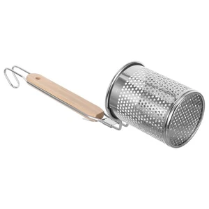  Servierlöffel Abschäumer geschlitzt Metallgitter Ramen Korb Küche Nudelsieb - Bild 1 von 12