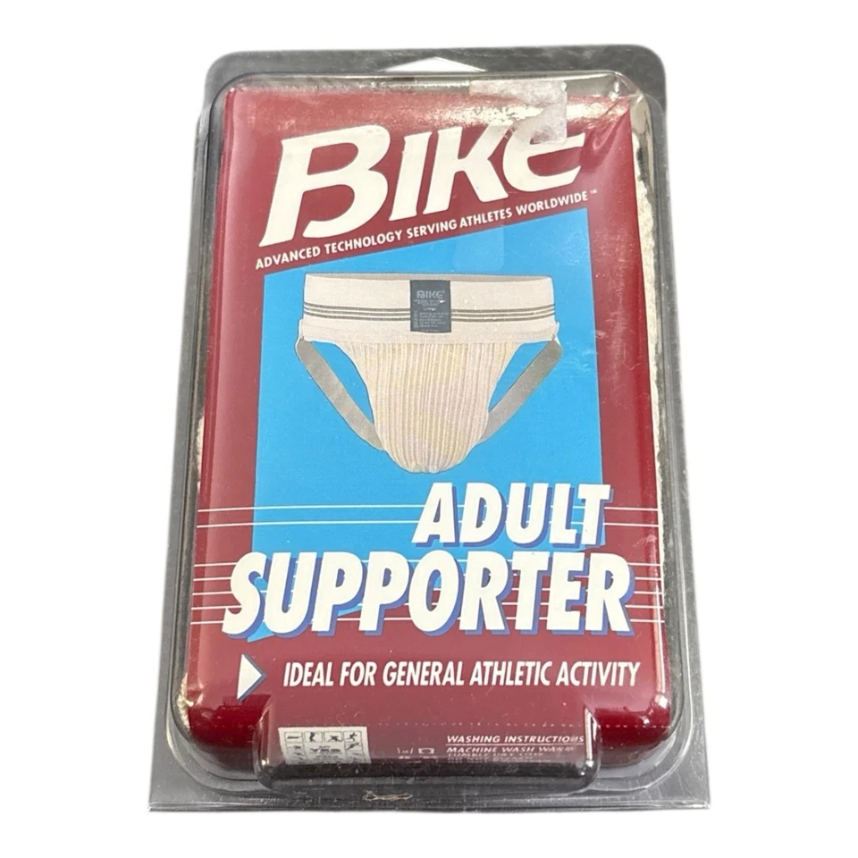 Vintage Bike 1990 Jockstrap Athletic Supporter Large Jock Strap Underwear Brief