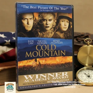 Cold Mountain DVD 2-Disc Collector's Ed. 2004 Jude Law Nicole Kidman Sealed NEW - Picture 1 of 4