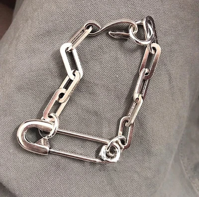 Edles BETTEL ARMBAND 925 SILBER Charm Zirkonia PANZER ARMKETTE Armreif Anhänger - Bild 1 von 4