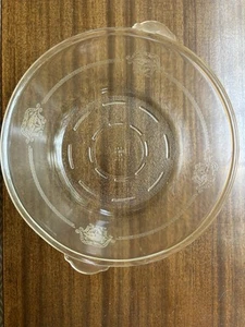 Vintage Glasbake Casserole Dish Poppy Pattern 217 Dish 1950s - Picture 1 of 6