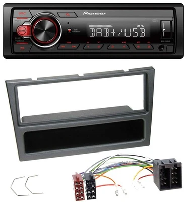 Pioneer MP3 1DIN DAB USB AUX Autoradio für Opel Corsa C Meriva Signum Vectra C 2 - Bild 1 von 4