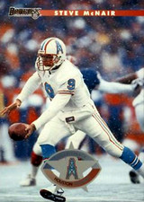 1996 Donruss #106 Steve McNair Houston Oilers