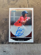 Keury De La Cruz 2013 Bowman Chrome Prospect Autograph Auto RC #BCA-KD 