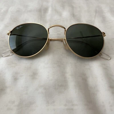 Круглый металл - RAY BAN солнцезащитные очки RB3447 / размер стандартный 50-21 зеленый классический - Изображение 1 из 4