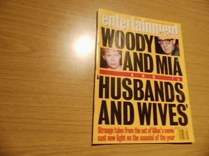 Entertainment weekly, No. 136 Sept. 1992 Woody and Mia, Cover plus Bericht!   - Bild 1 von 1
