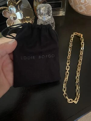Nuevo con etiquetas Collar Eddie Borgo Supra Link Oro Vermeil Foto 1 de 2