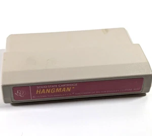 TI-99/4a Command Module Game Cartridge Hangman Used - Texas Instruments - Picture 1 of 5