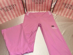 Victorias Secret PINK Flare Ultimate Racing Leggings Light Pink XL - Picture 1 of 4