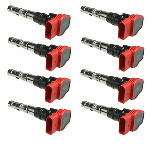 Set of 8 NGK Direct Ignition Coils for Audi S4 Volkswagen Touareg 4.2L V8 - Picture 1 of 1