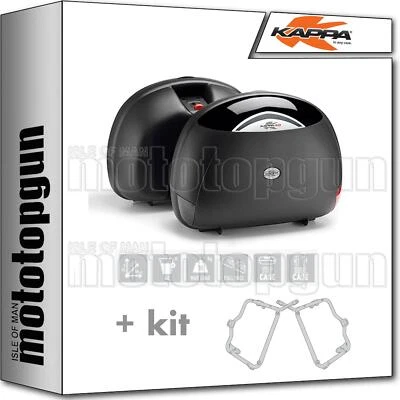 KAPPA VALIGIE LATERALI K40N + PORTAVALIGIE RAPIDO MONOKEY BMW F 800 GT 2014 14 - Изображение 1 из 2