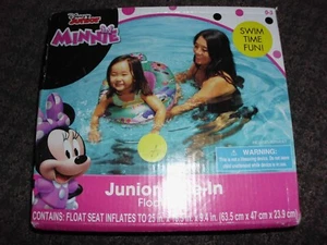 Disney Junior Asiento Flotante Minnie Mouse Tiempo de Nadar Diversión Nuevo para clima cálido - Imagen 1 de 1