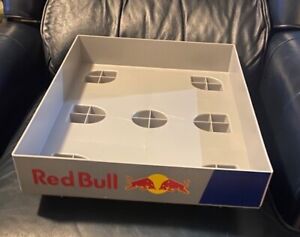 Red Bull Plastic Floor Display  Energy Drink Shelf Base Never Used 19.5x14.5