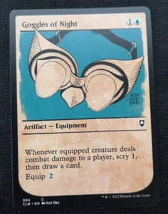 Goggles Of Night - Showcase - CLB - NM Unplayed - EN - 384 - Picture 1 of 1