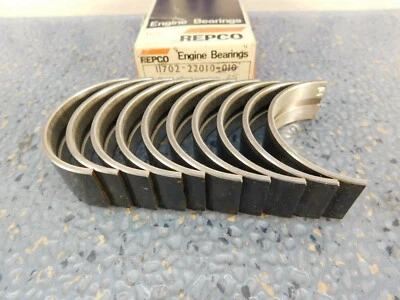 Toyota Corolla 3Kc 1200cc  Main Bearings +.010" .25mm 11702-22010    1967-1979 - Image 1 of 3