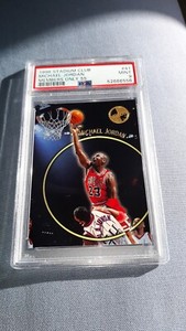 Michael Jordan 1996-97 Topps Stadium Club Members Only 55 #41 PSA 9 Mint