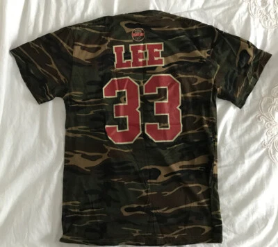 Camiseta MLB Philadelphia Phillies Diseñada por Cliff Lee #33 Camuflada Mediana Majestuosa Foto 1 de 4