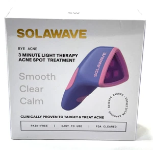 Solawave Bye Acné: Varita de tratamiento puntual de terapia de luz de 3 minutos clínicamente probada - Imagen 1 de 1