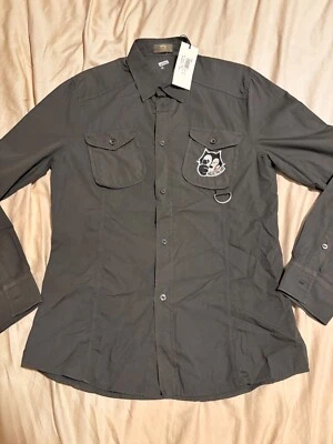 CAMISA ICEBERG X FELIX EL GATO MANGA LARGA HOMBRE GRANDE NUEVA CON ETIQUETAS Foto 1 de 4