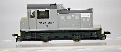 HO Scale Lima Pennsylvania Plymouth MDT Switcher Diesel No.21. TESTED EXCELLENT - Image 1 of 4