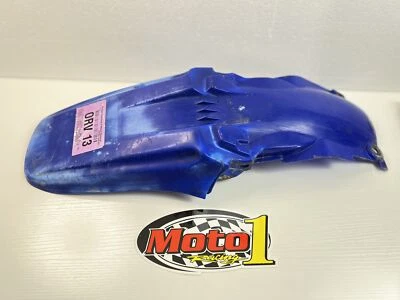Cubierta de guardabarros de rueda trasera azul Yamaha 00-07 TTR125 4ES-21611-10-00 U10 usada OEM Foto 1 de 4
