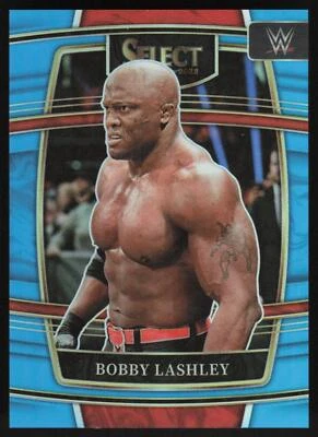 Bobby Lashley 2022 Panini Select WWE # 83 Concourse Light Blue Prizm 269/299 Raw - Image 1 of 2