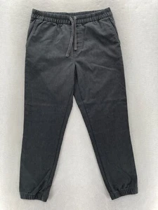 Banana Republic Traveler Jogger Pants Mens Medium Gray Stretch Drawstring Preppy - Picture 1 of 12