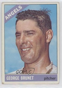 1966 Topps George Brunet #393