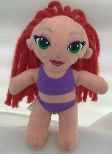 Lil Luvables Doll Red Yarn Hair Purple Attire Spin Master Plush 7" Toy 2008