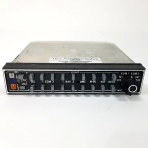 Bendix King KMA 24 Audio Panel 066-1055-03 (14/28V) - Tested Working - Foto 1 di 8