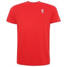 Liverpool FC Embroidered Red T Shirt Mens Large Birthday Gift Official Product